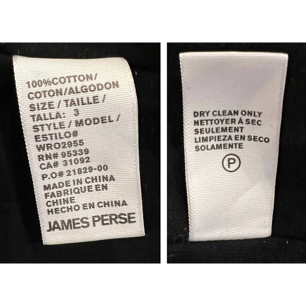 JAMES PERSE Cropped Fleece Coat (3/Large) - Picture 6 of 7